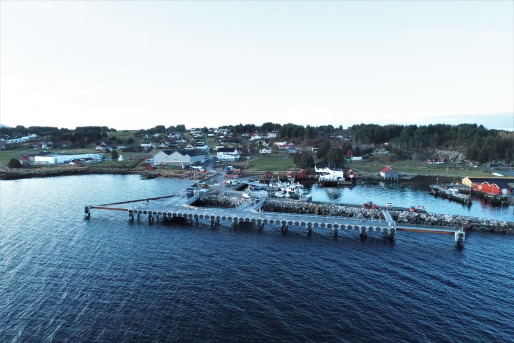 Åpnet liggekai på Siholmen: – Endelig en hjemmehavn for havbruksrederiene