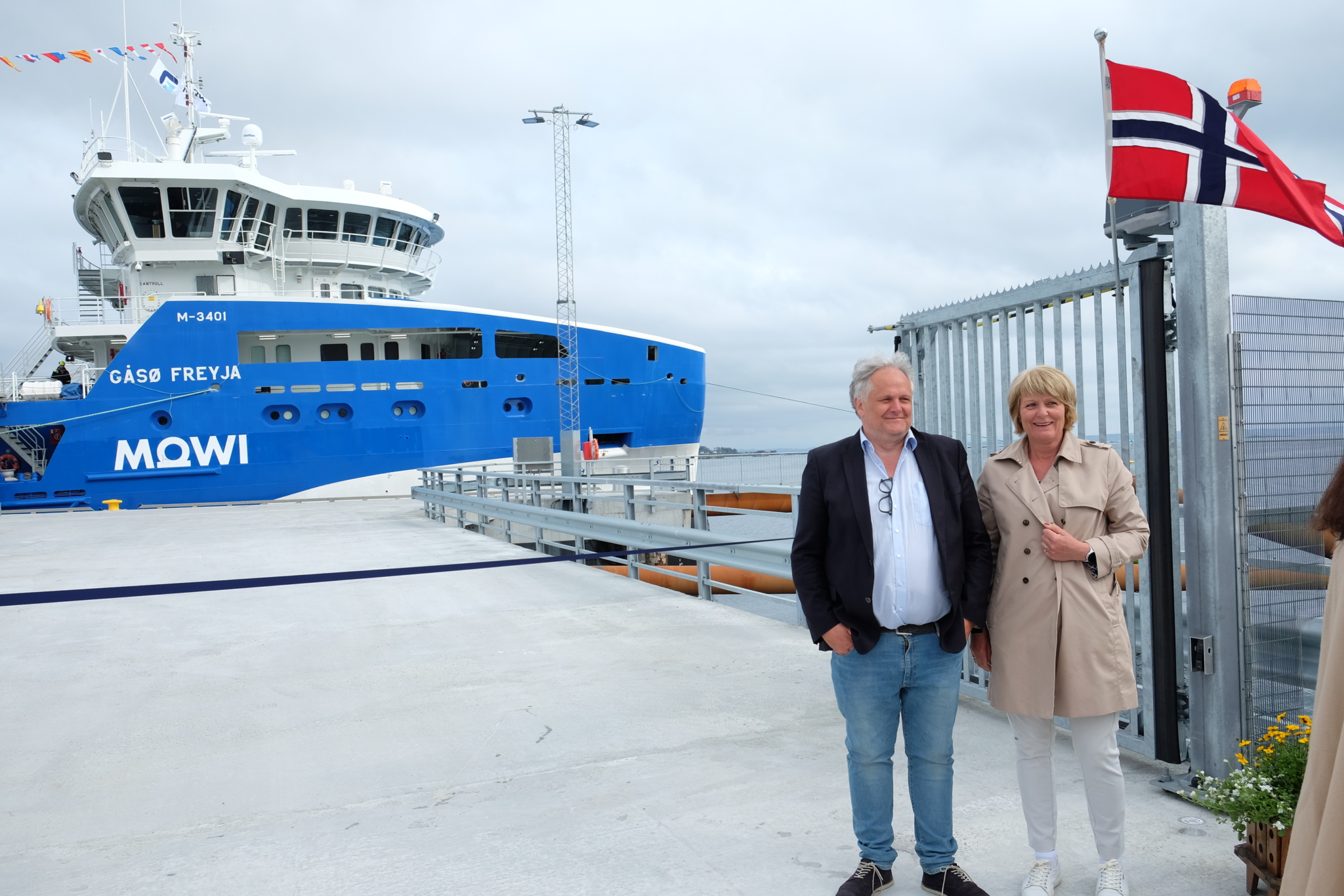 Åpnet liggekai på Siholmen: - Endelig en hjemmehavn for ...