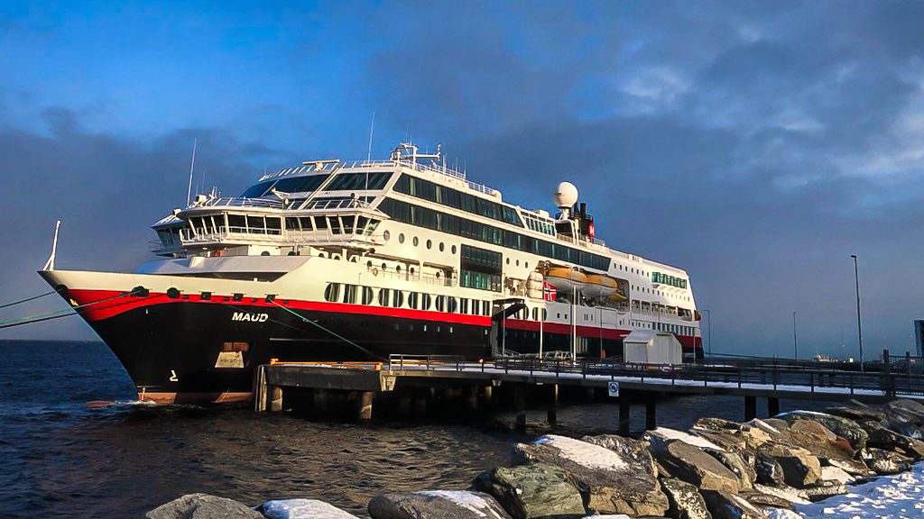 Frøya får sitt første cruiseanløp